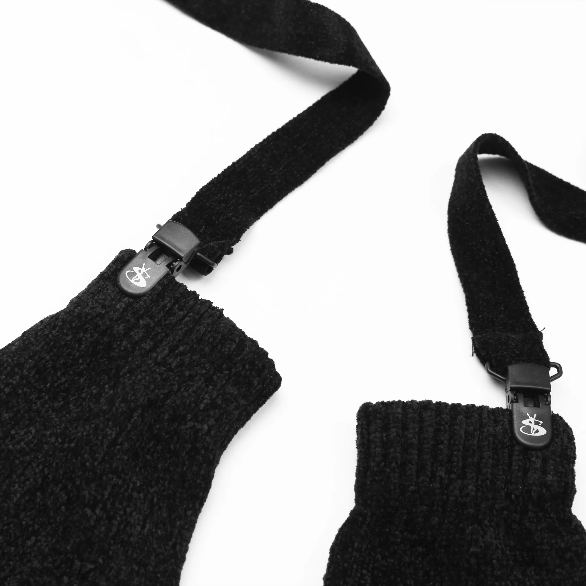 Chenille Gloves (Black) - Image 5