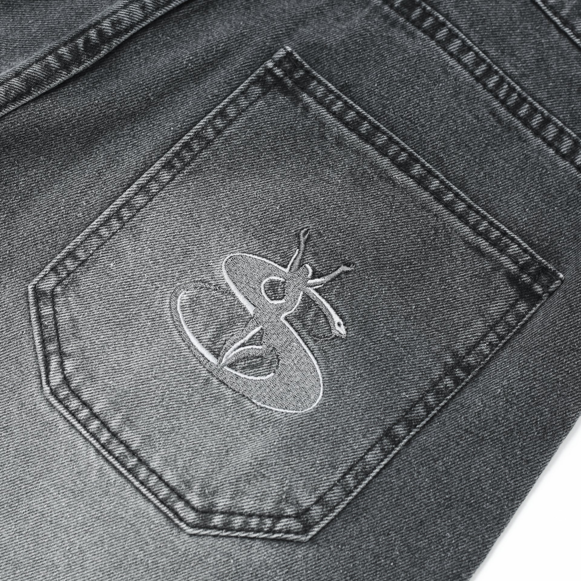 Faded Phantasy Jeans (Grey) - Image 4