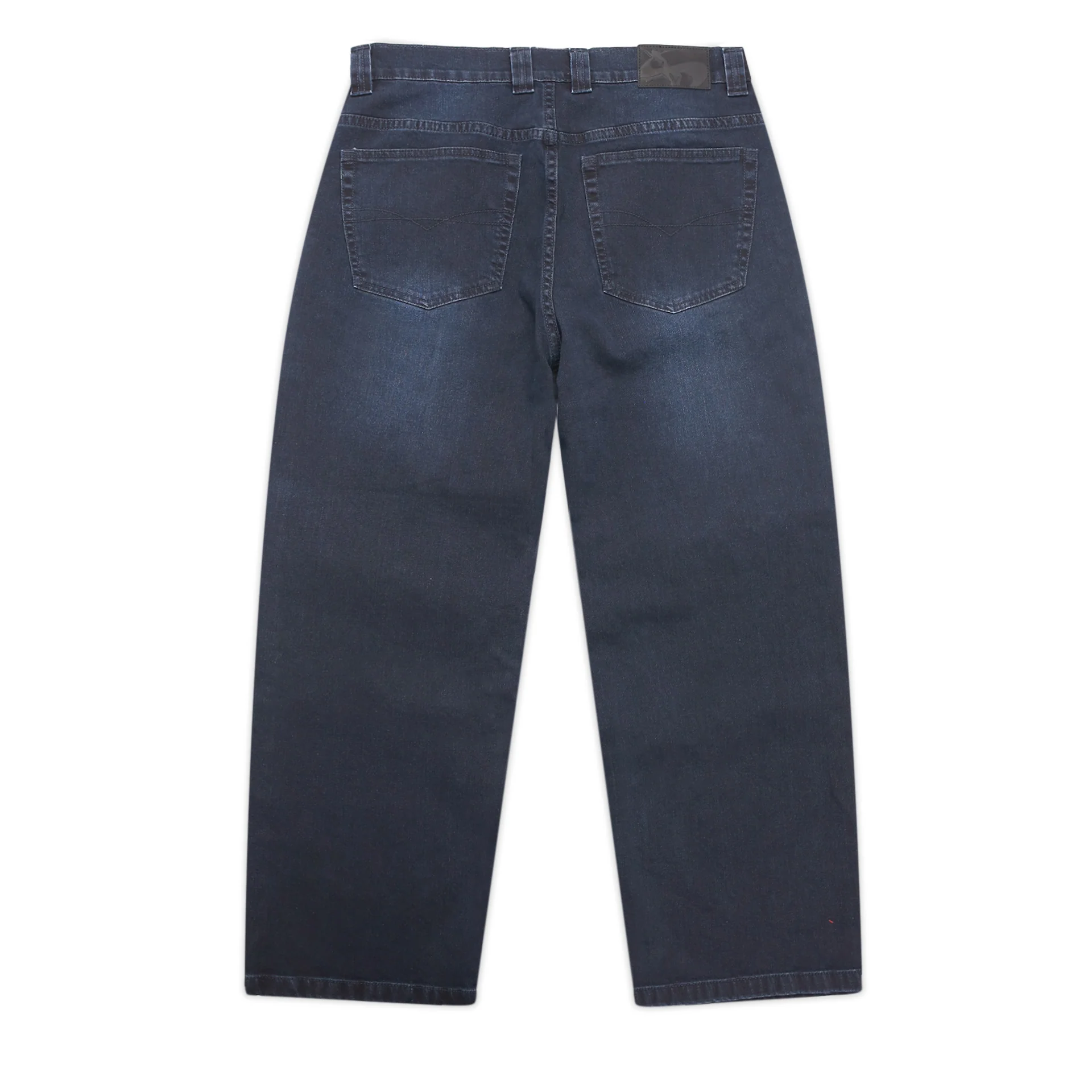 Ivory Slub Jeans (Dark Denim) - Image 2