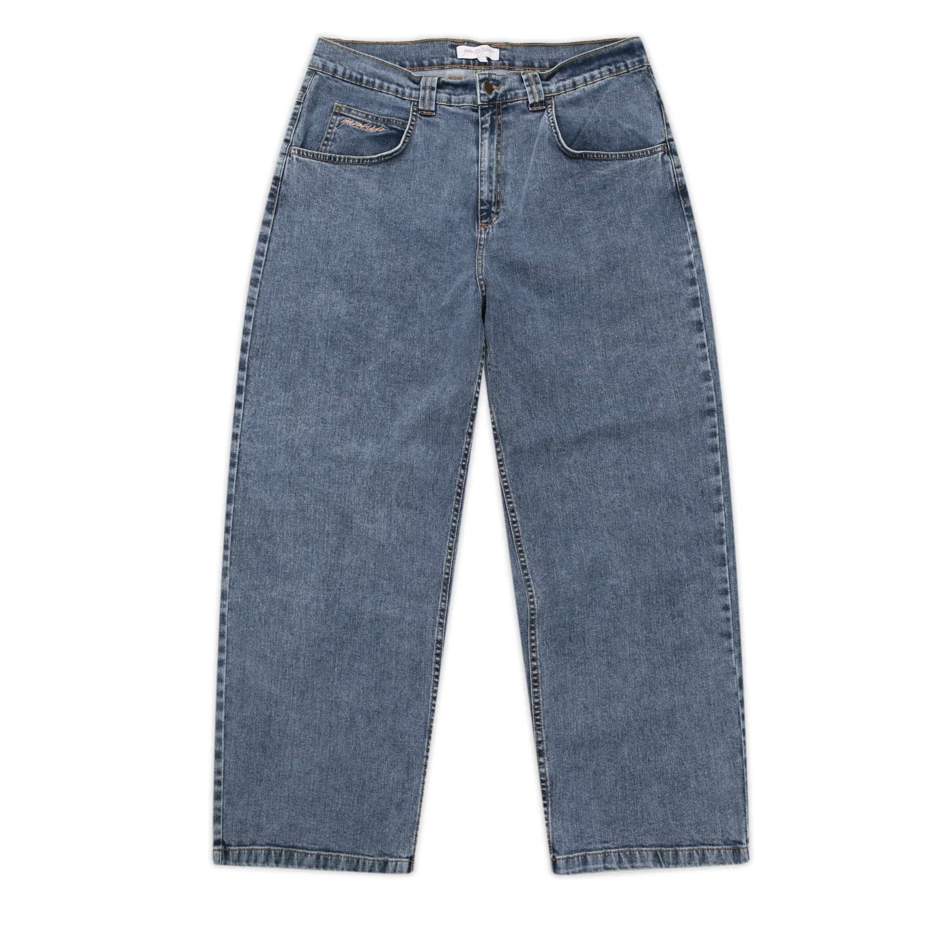 Ivory Slub Jeans (Light Denim)