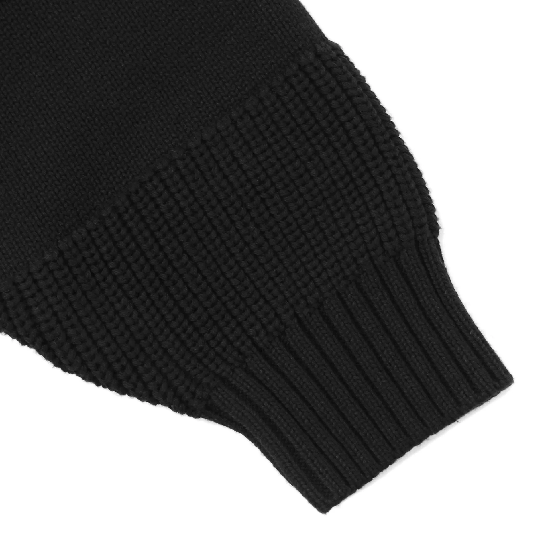 Phantasy Knitted Cardigan (Black) - Image 5