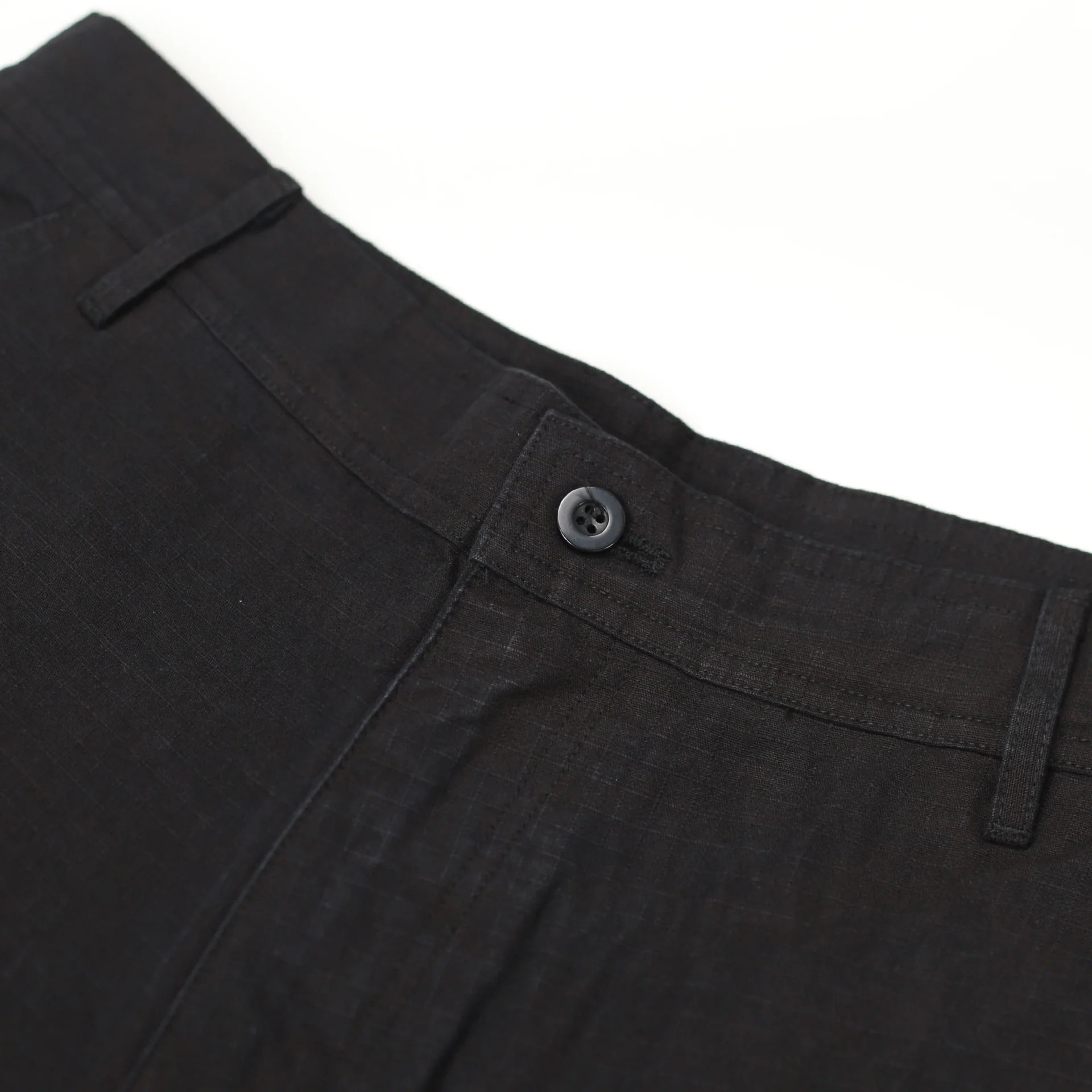 Phantasy Ripstop Cargo Zip-off Shorts (Black) - Image 3