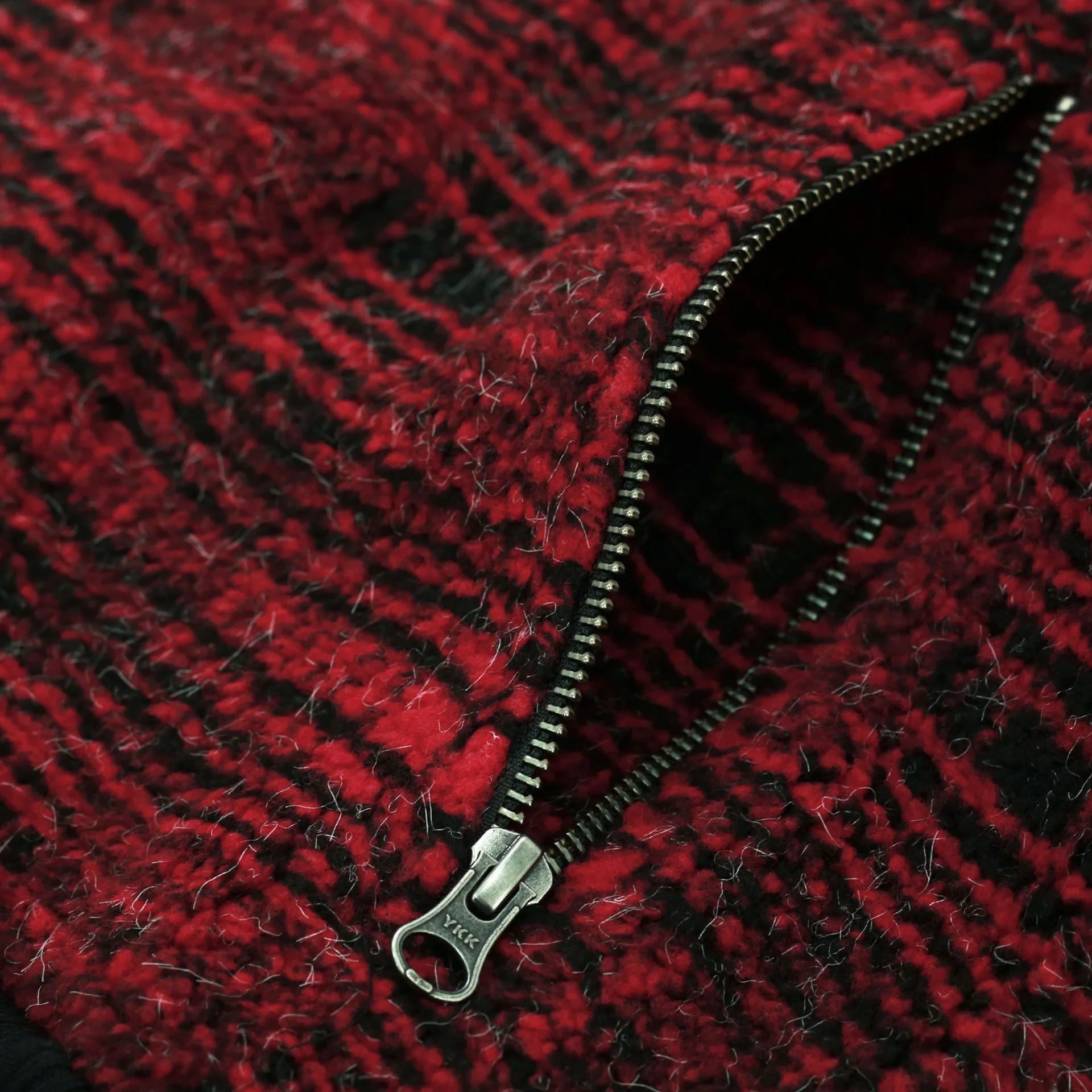 Sherpa Fleece Jacket (Red) - Image 5