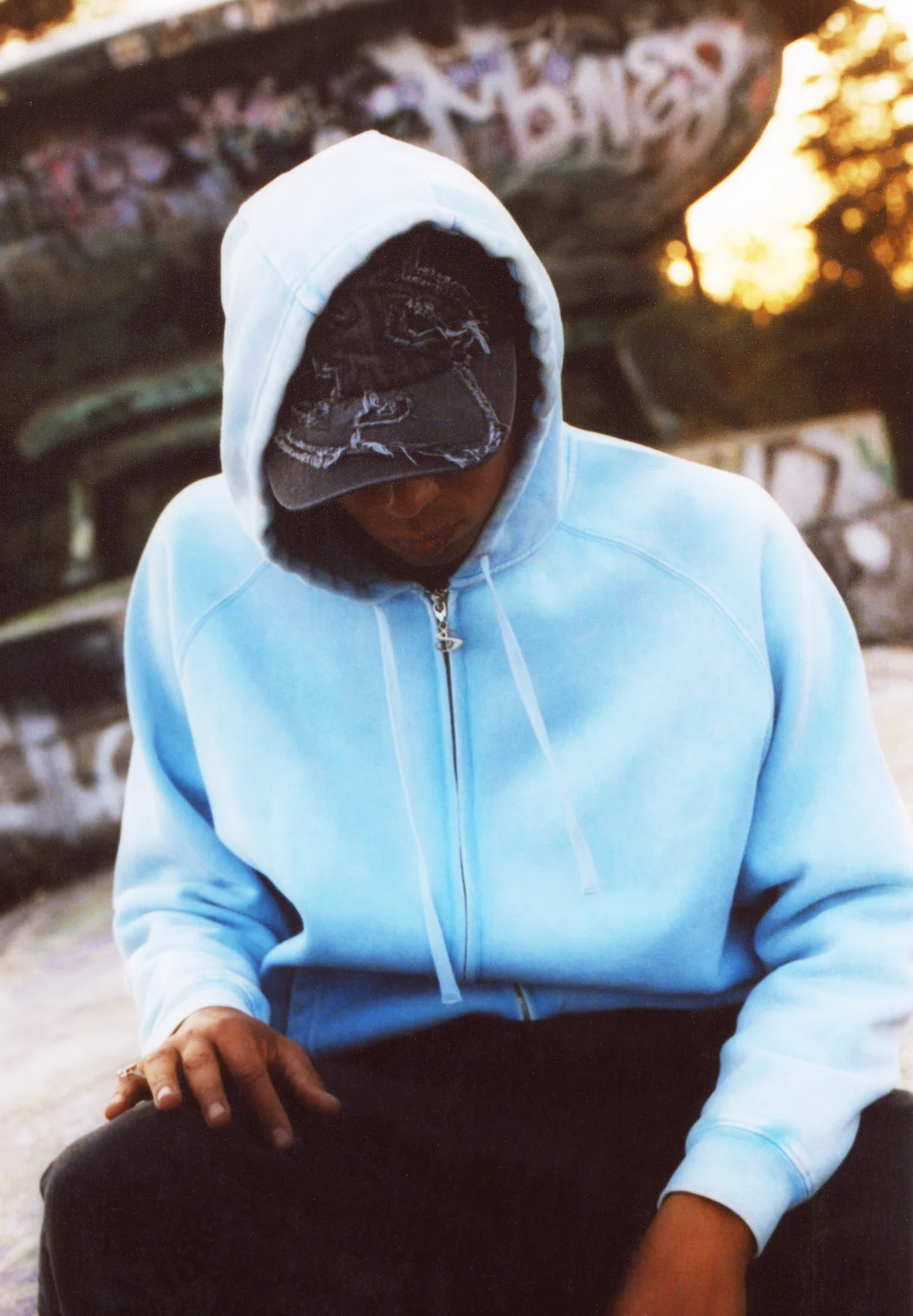 Sundown Hood (Baby Blue) - Image 5